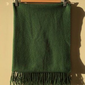 Oversized Large Forest Green Scarf